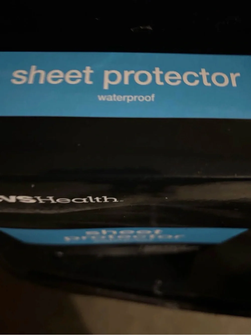 Waterproof Sheet Protector - Black